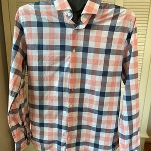 Express Gingham Button-Down Shirt